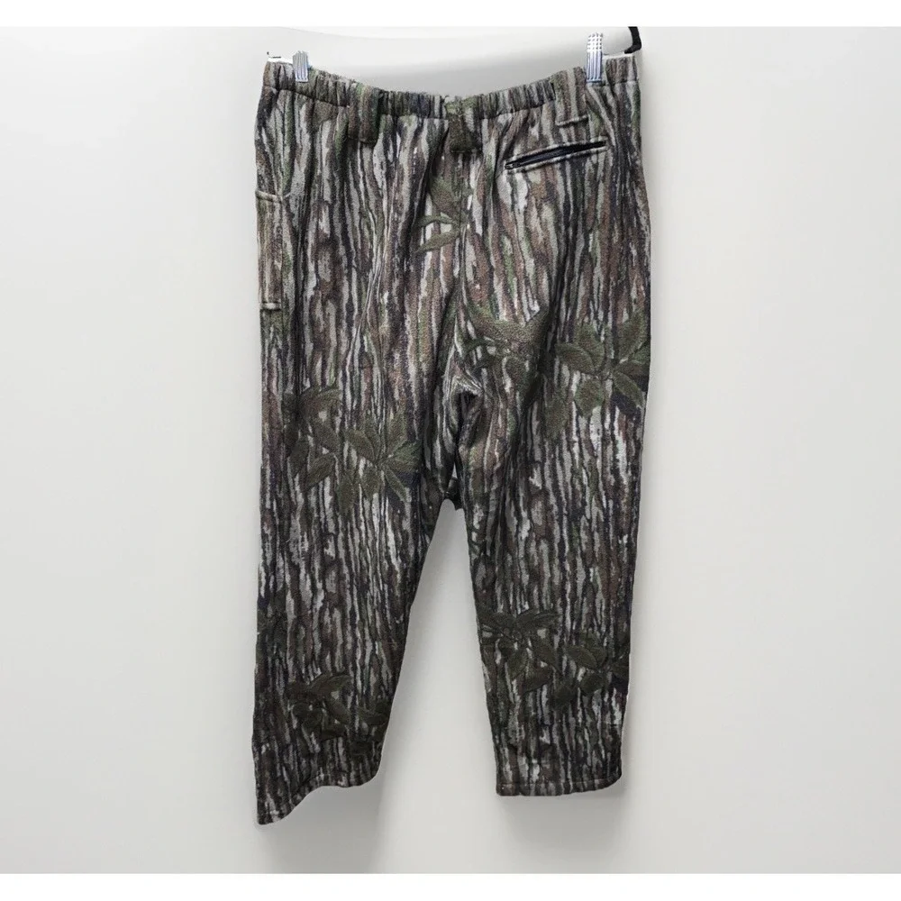 World Famous Sports Large Javket & Pants Fleece Camo Set Made In The USA Hunting
